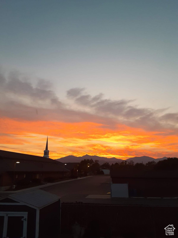 View of mountain backdrop