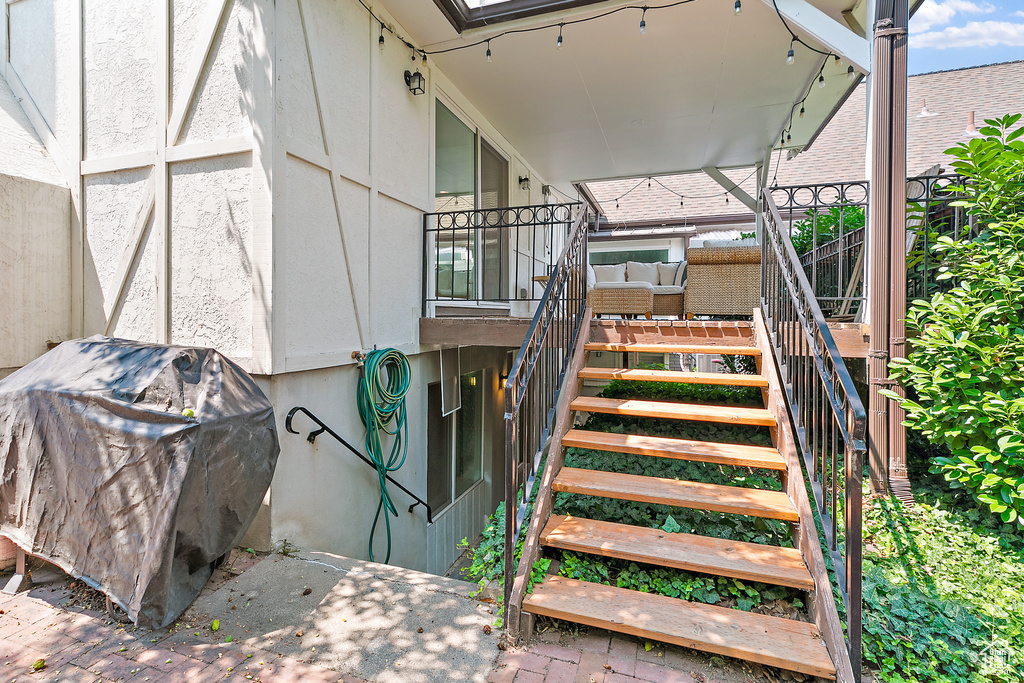 View of staircase