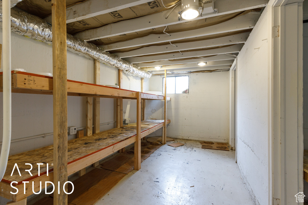 View of storage room