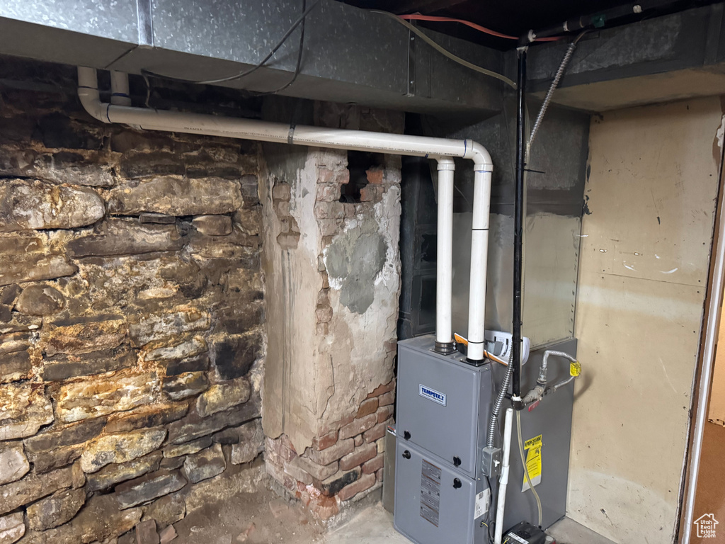 View of utility room