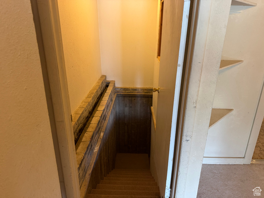 View of stairway