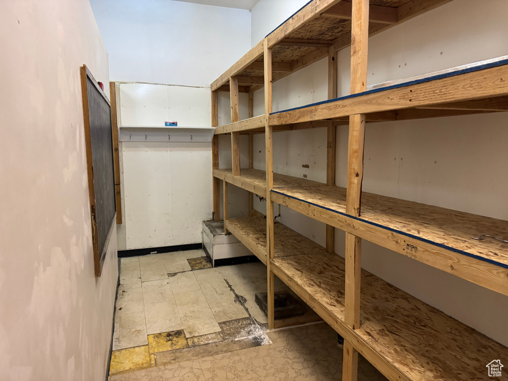 View of storage area