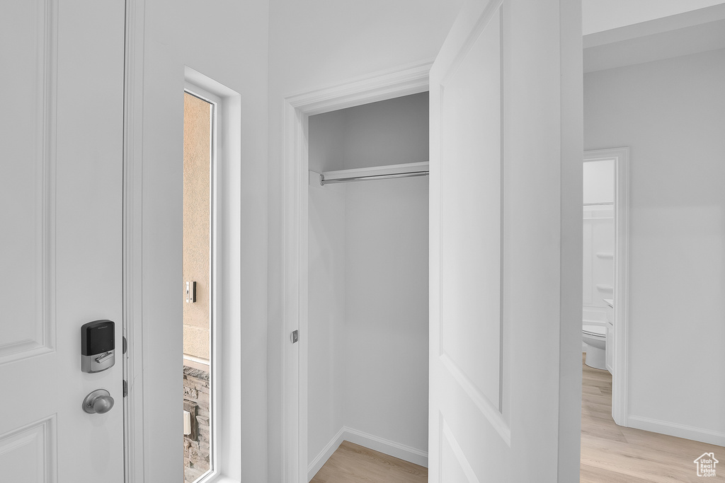 View of closet