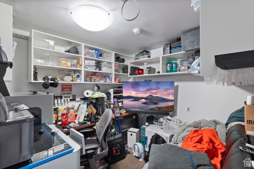 View of storage area