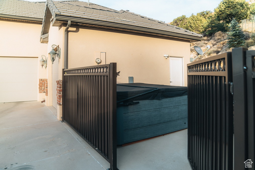 View of gate