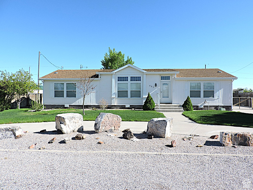 View of front of house
