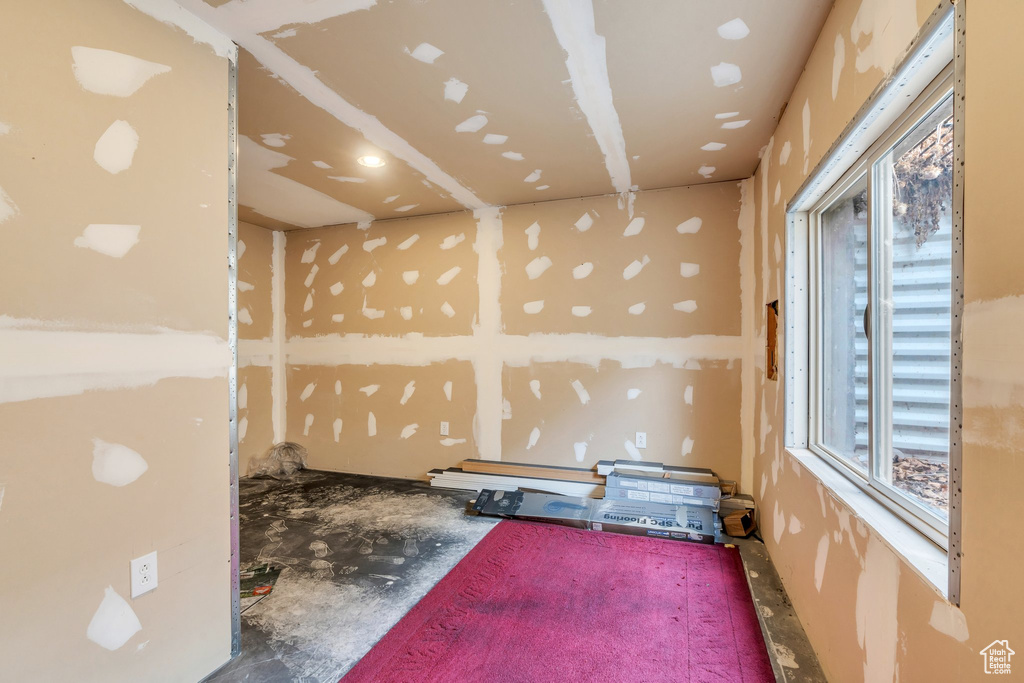 View of spare room