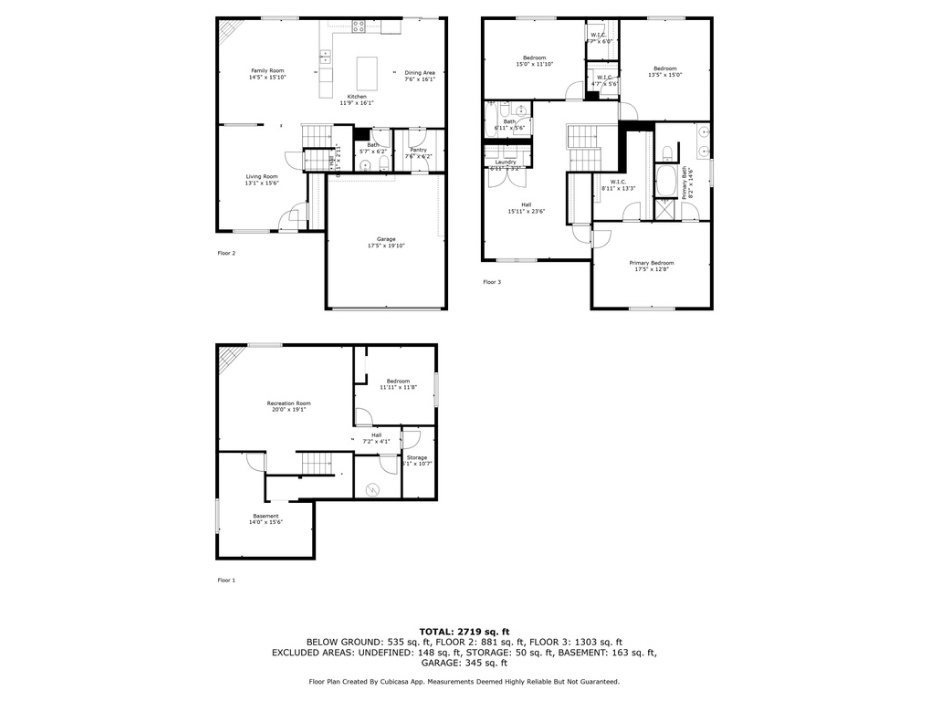 Floor plan / room layout