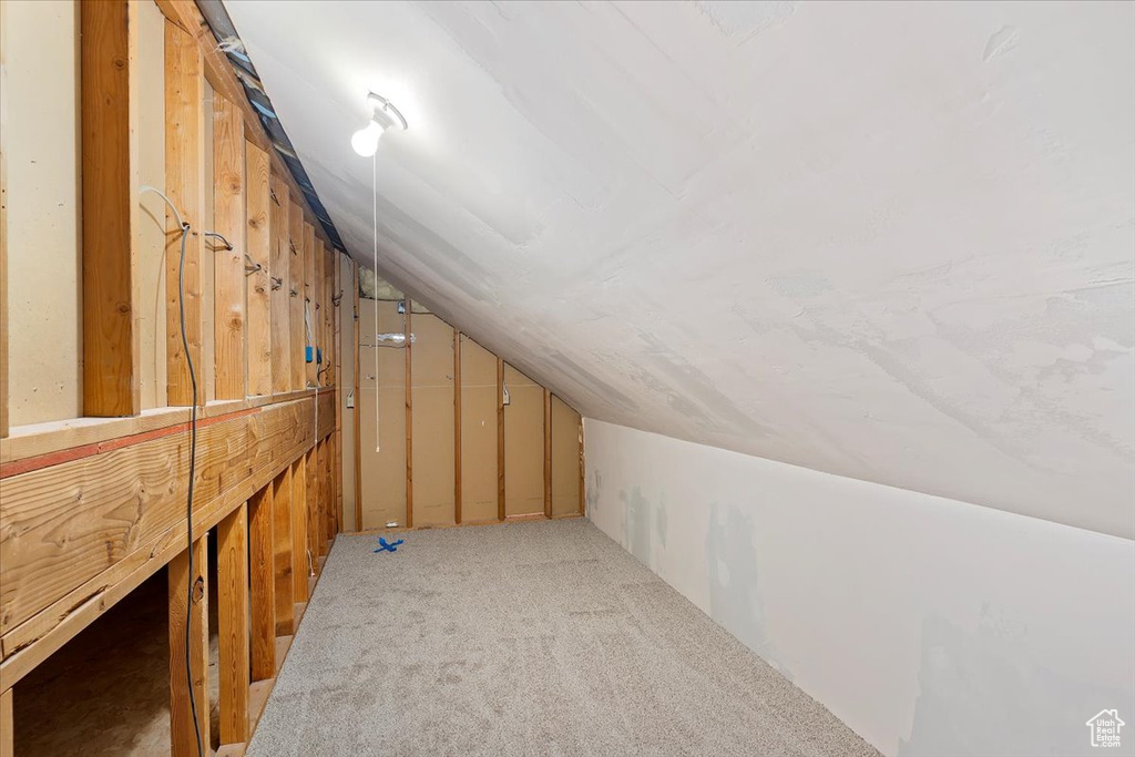 View of attic