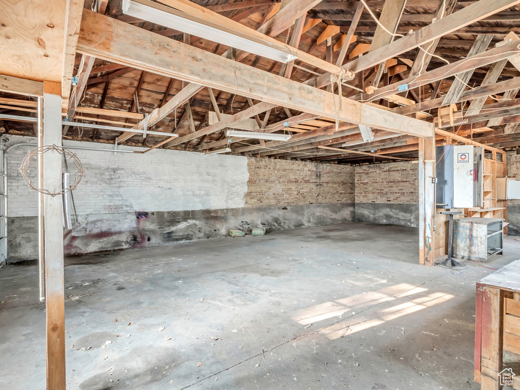 View of basement