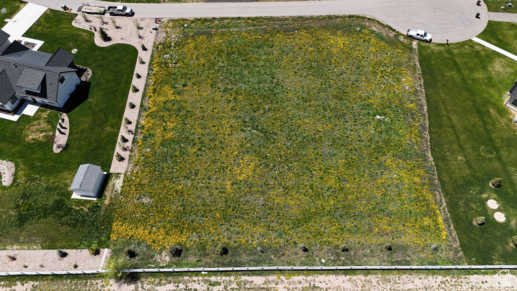 Aerial overview of property's location