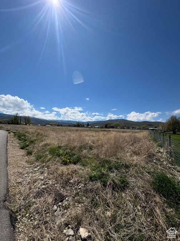 View of undeveloped land featuring rural landscape