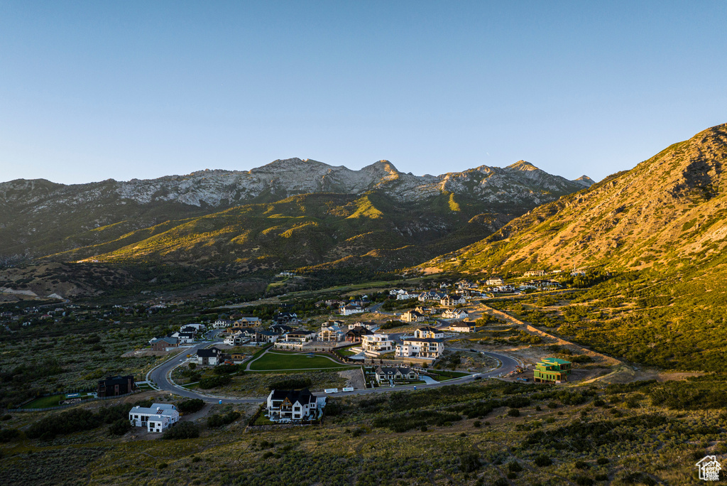 View of mountain backdrop