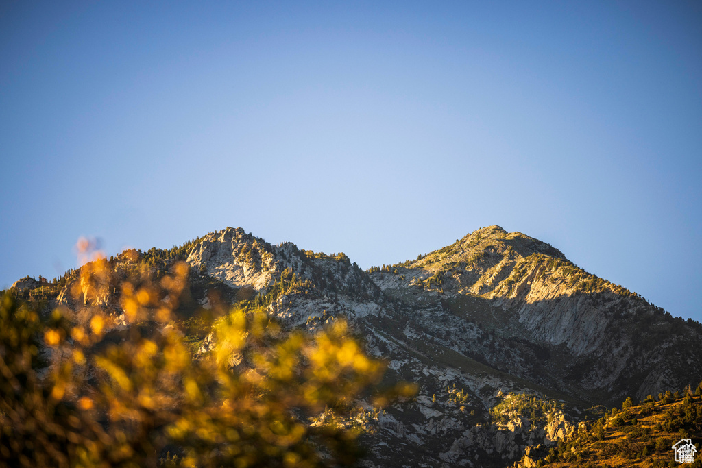 View of mountain backdrop