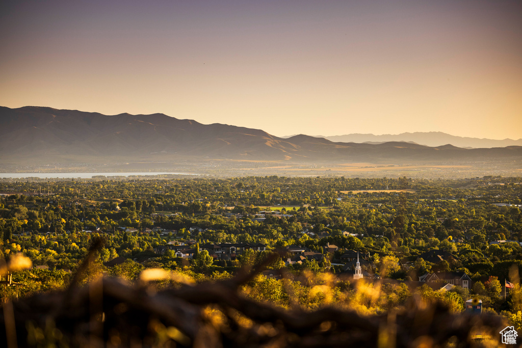 View of mountain backdrop