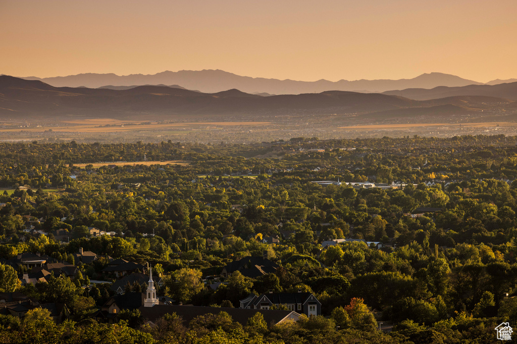 View of mountain backdrop