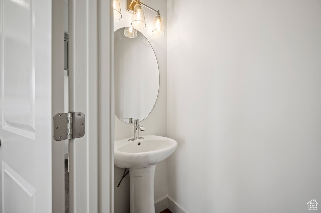 View of bathroom