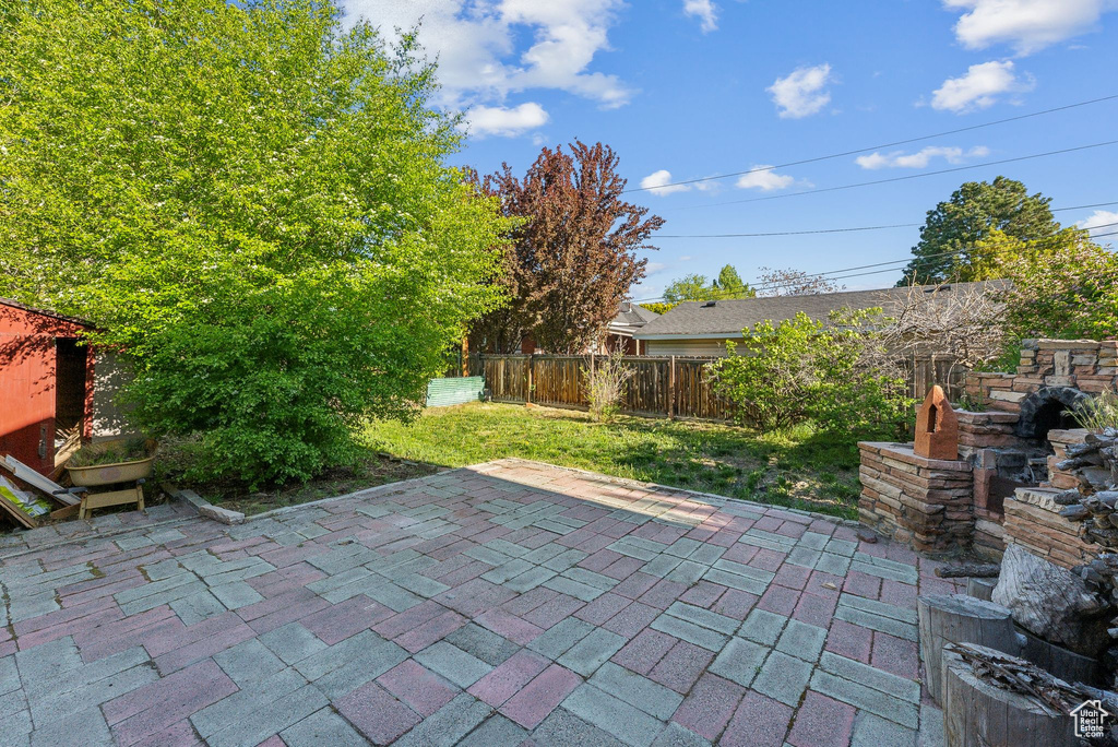 View of patio / terrace featuring a fenced backyard