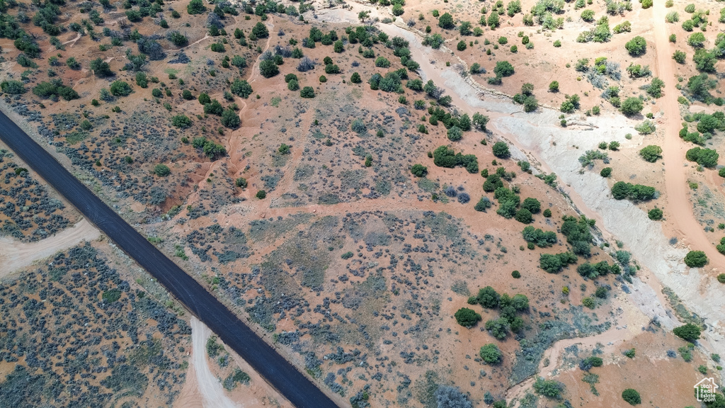 Aerial overview of property's location