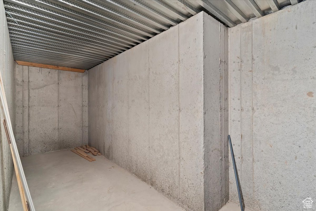 View of basement