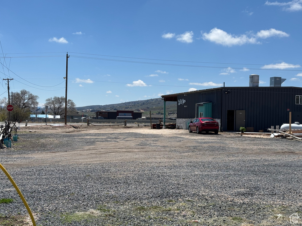 View of dirt / gravel road