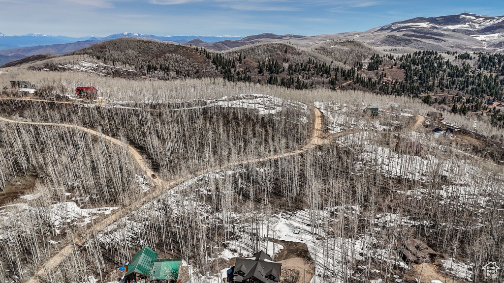 View of mountain backdrop