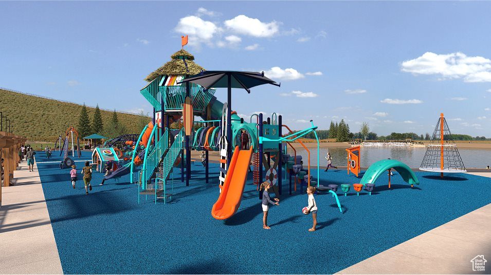 View of communal playground