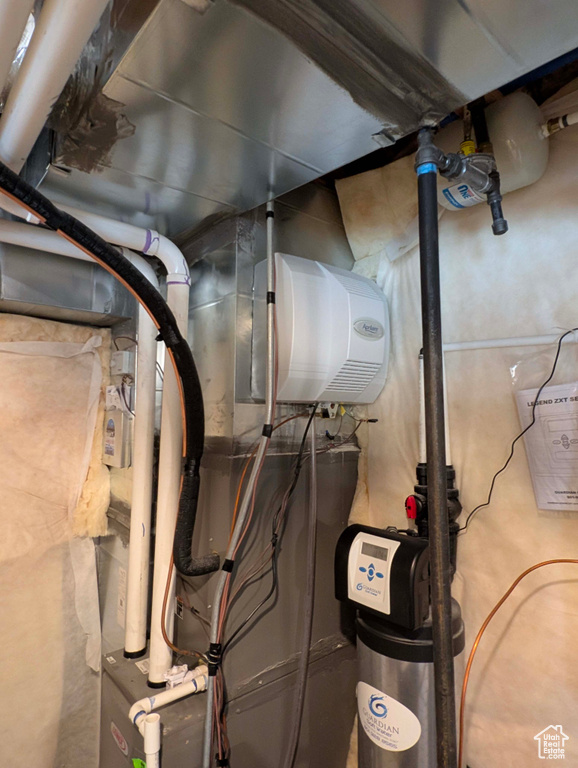 View of utility room