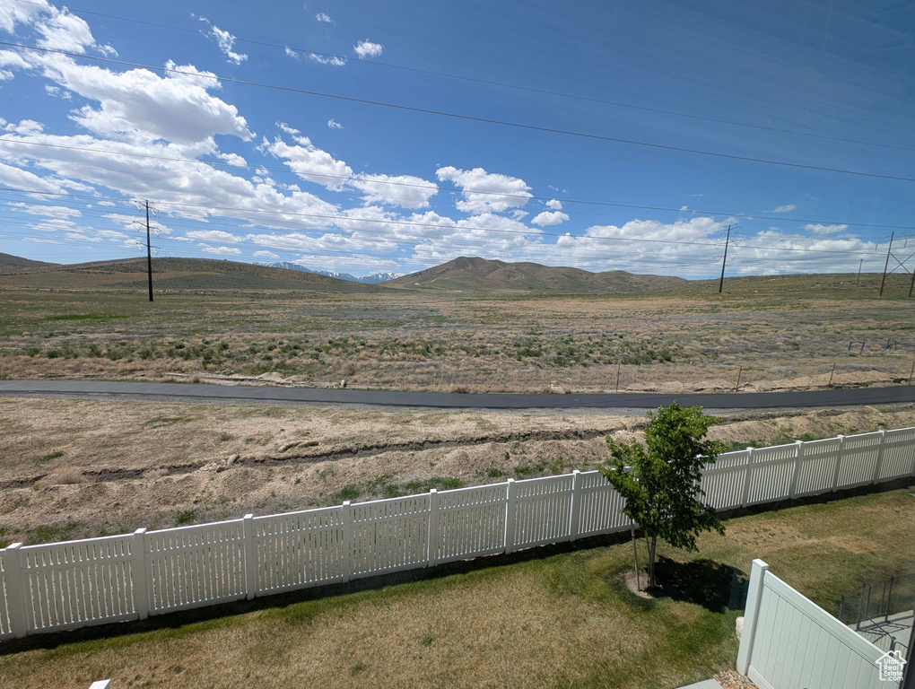 View of mountain backdrop