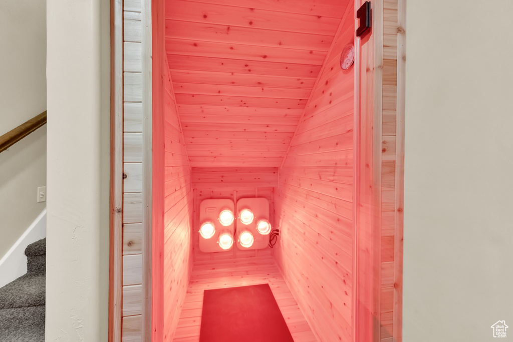 View of sauna / steam room