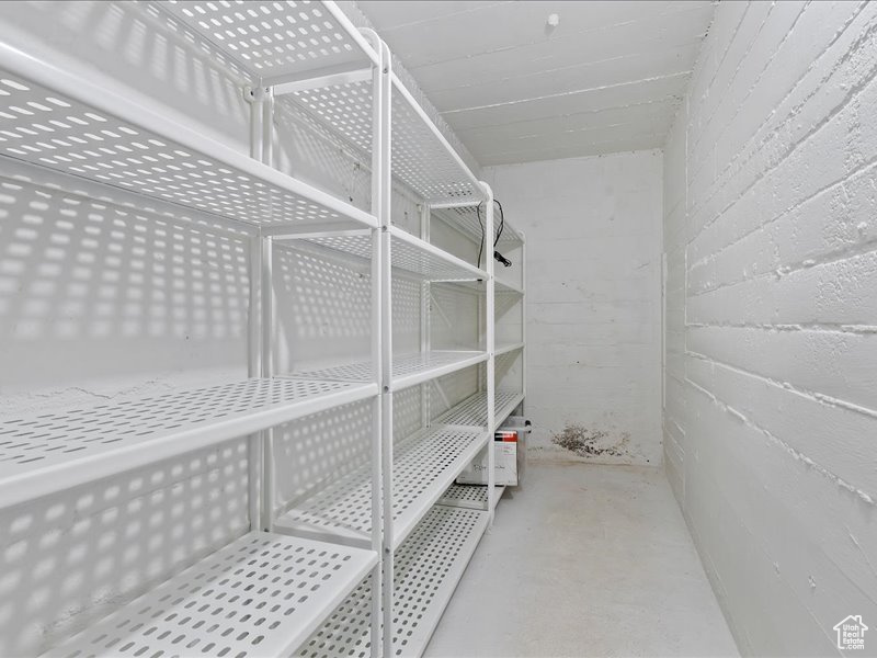 View of storage room