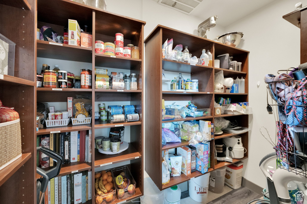 View of pantry