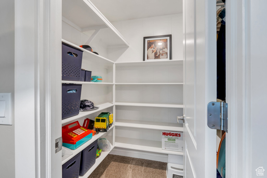 View of storage area