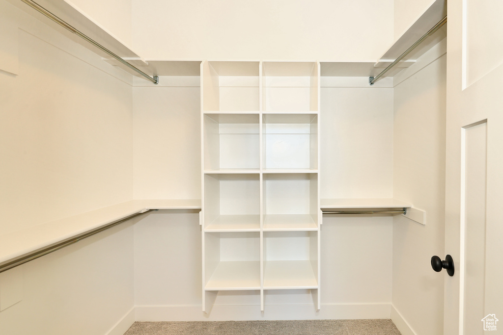 View of spacious closet