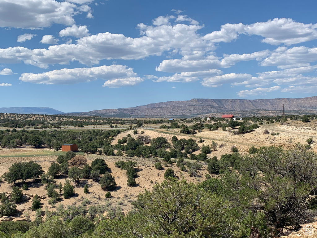 View of mountain backdrop
