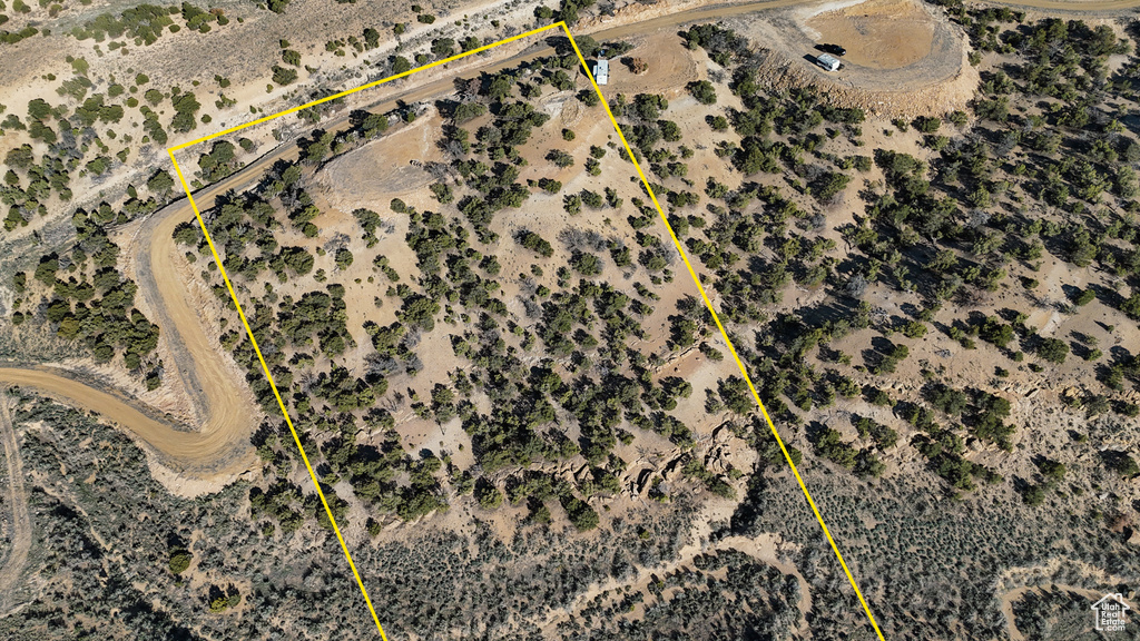 Map / location featuring property parcel outlined