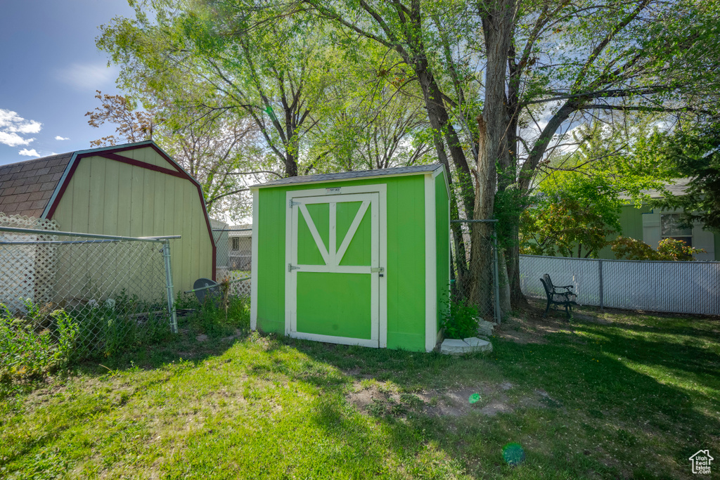 View of shed