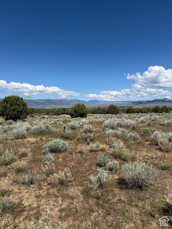 View of mountain background