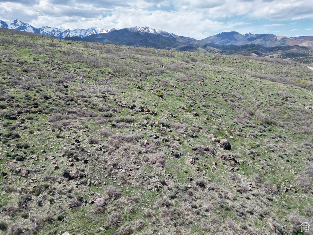 View of mountain backdrop