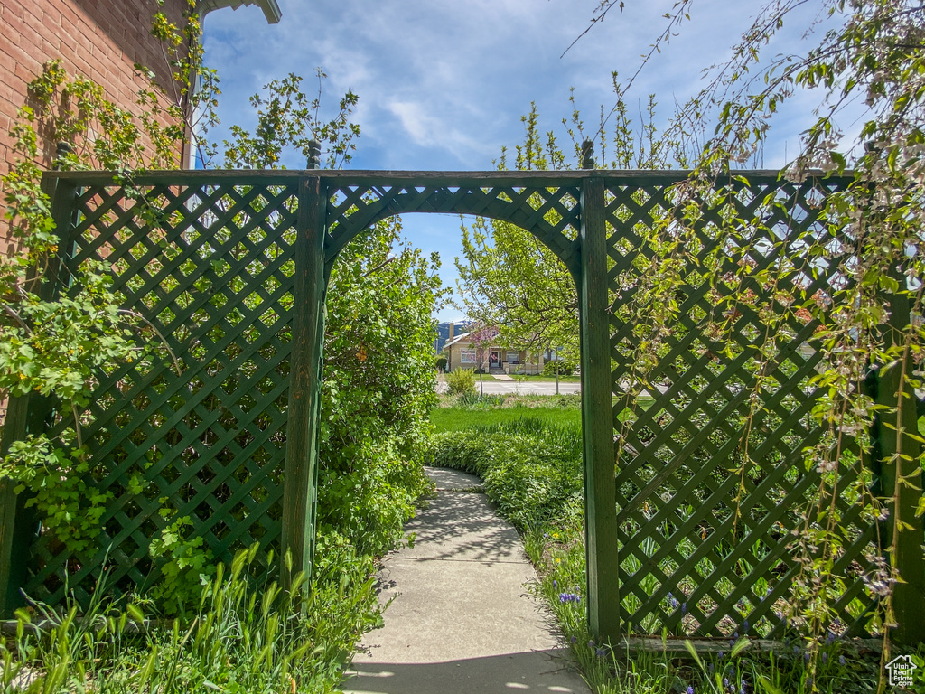 View of gate