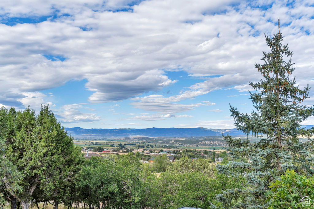 View of mountain backdrop