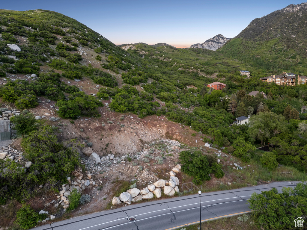 View of mountain backdrop
