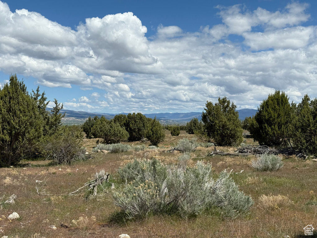 View of mountain backdrop
