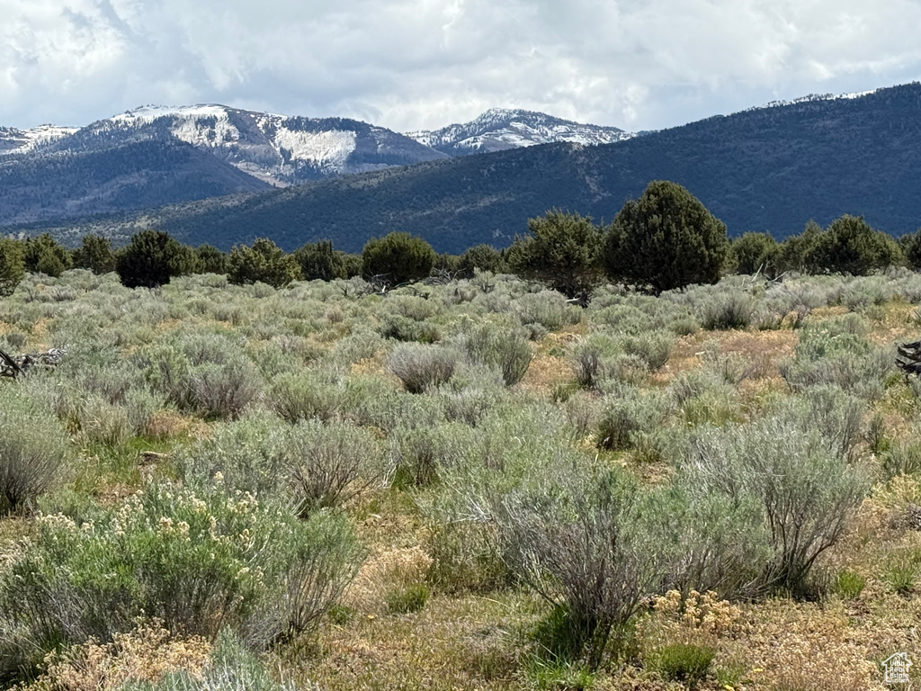 View of mountain backdrop