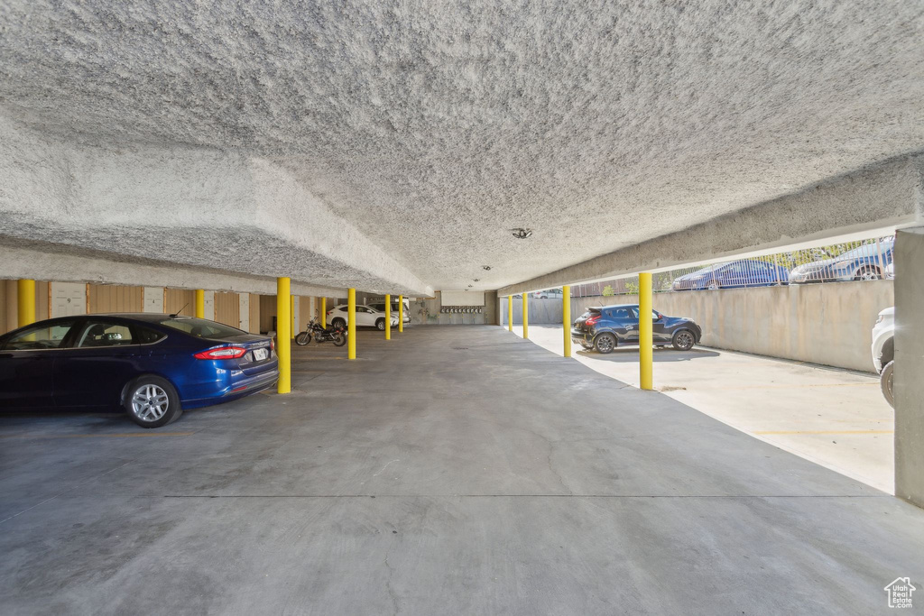 View of parking deck