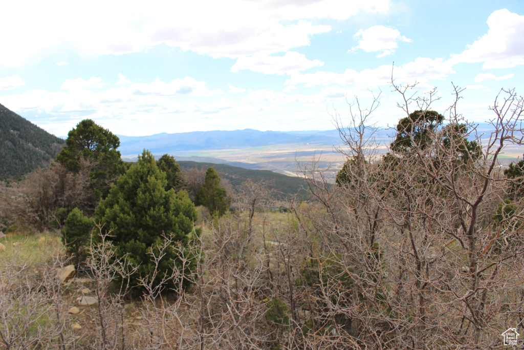 View of mountain backdrop