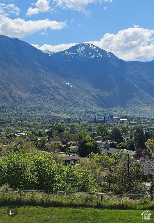 View of mountain backdrop