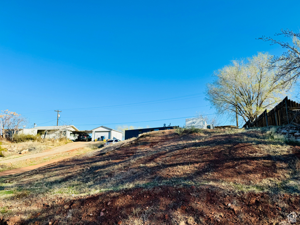 View of dirt / gravel road
