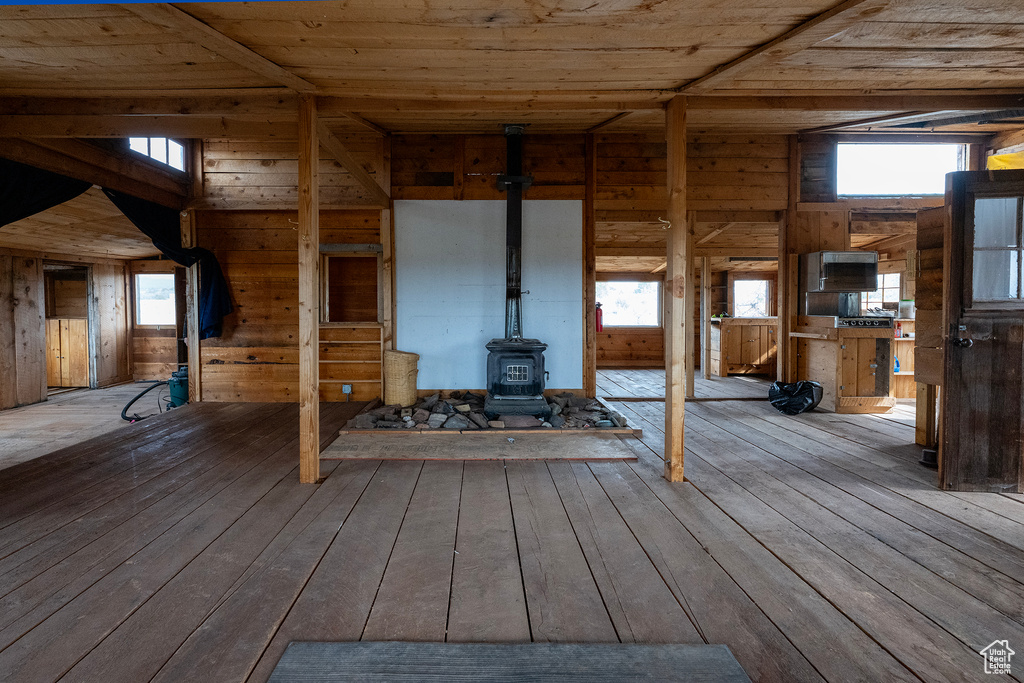 View of deck