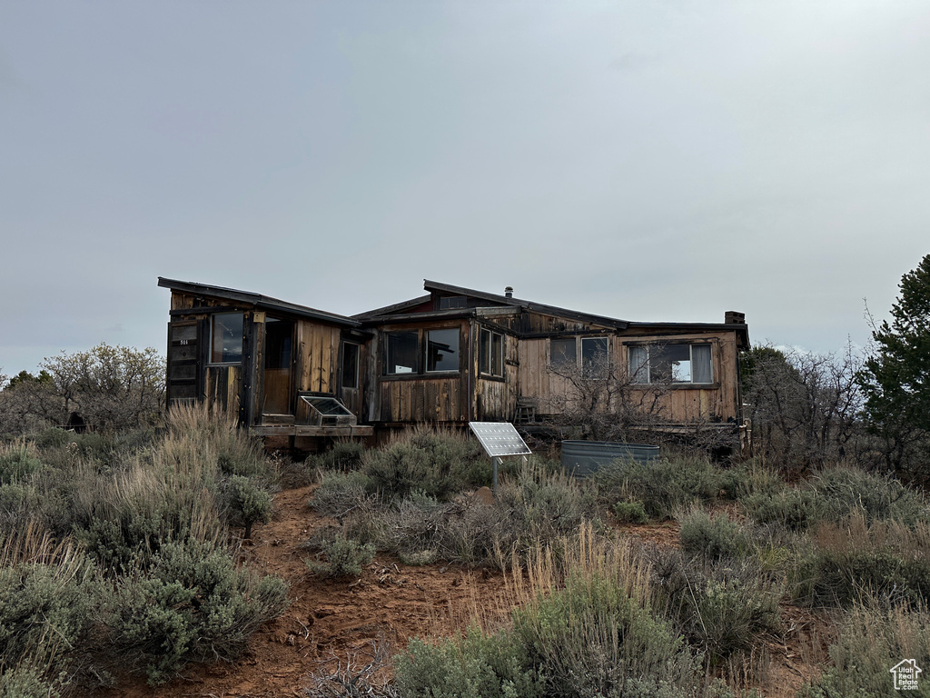 View of rear view of house